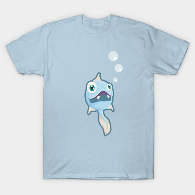 Cute Little Fishy T-Shirt by Food in a Can